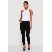 Womens WAX Cropped Skinny Jeans