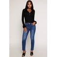 thumbnail image 1 of Womens WAX Whiskered Straight Leg Jeans, 1 of 3