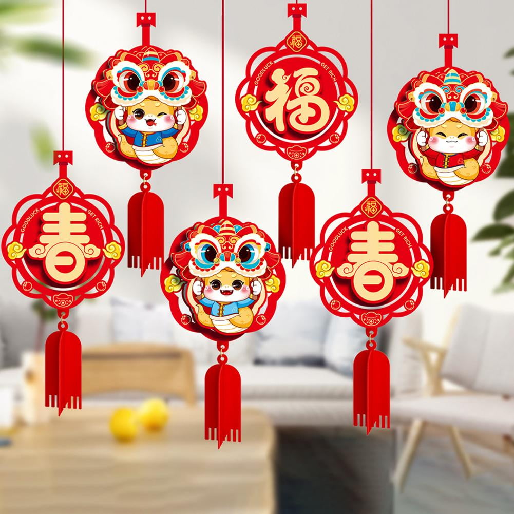 WAXCMXYH Year Of The Snake 2025 Ornament Spring Festival Snake Lucky