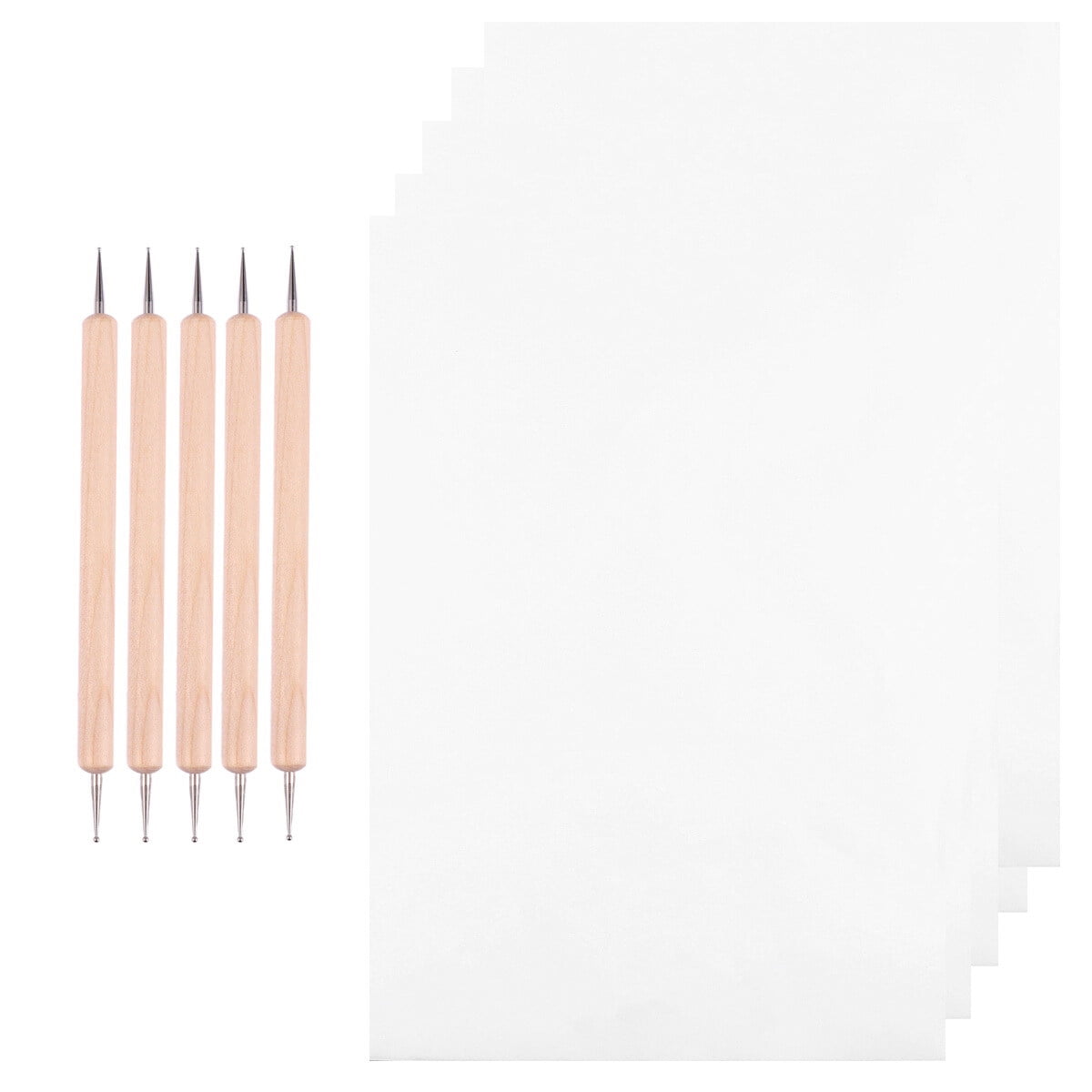 WAXIAYU 1 Set Graphite Transfer Carbon Paper and Tracing Paper with