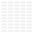 WAXIAYU 100pcs Index File Folder Tabs File Filing Tabs Hanging File