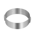 thumbnail image 1 of WAXIAYU 6- 12 Inch Layered Cake , Round Shape Stainless Steel Adjustable Ring Cake Bakeware Tool, 1 of 8