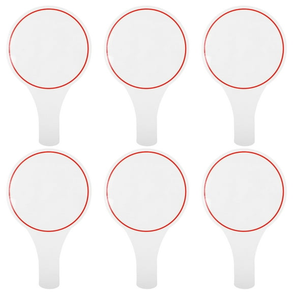 WAXIAYU 6Pcs Handheld Mini Whiteboards for Teachers and Students - 30X20cm