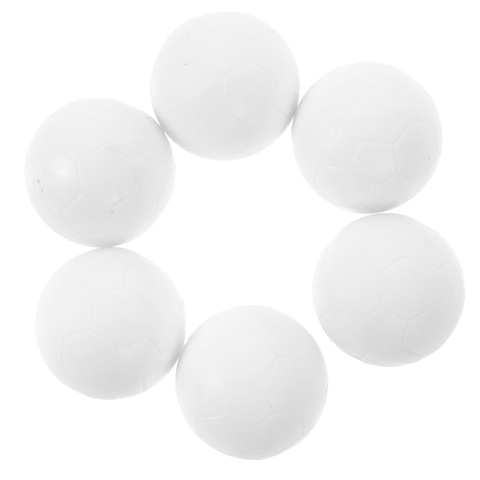 WAXIAYU 6pcs Foosball Table Balls Table Game Small Soccer Balls