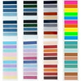 WAXIAYU 8 Colored Book Sticky Tabs for File Classification