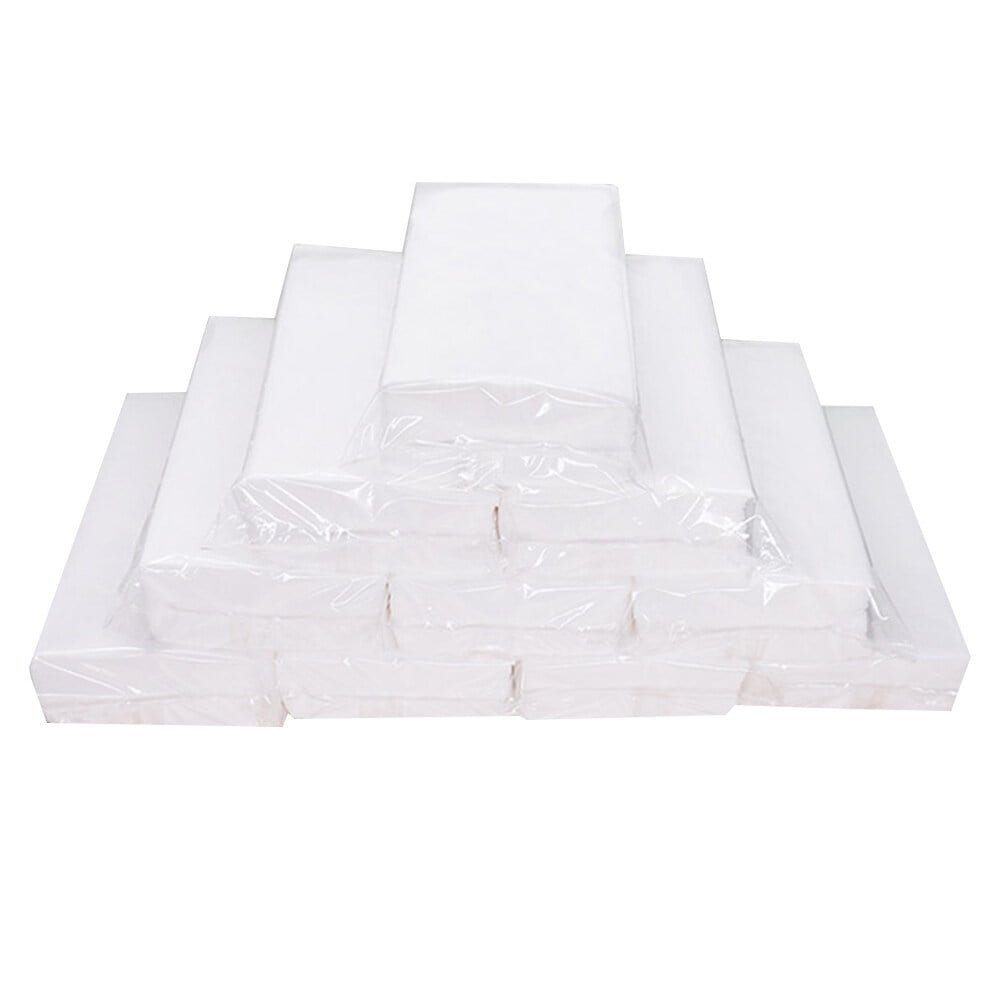 WAXIAYU Bulk White Disposable Napkins for Parties, KTV, and Travel (10