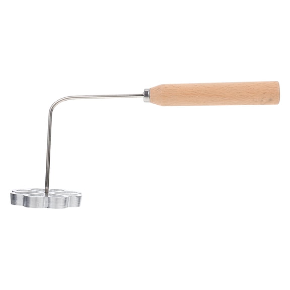 WAXIAYU Flower Bunuelos Timbale Set with Wooden Handles for Easy Grip and Stylish Kitchen Use