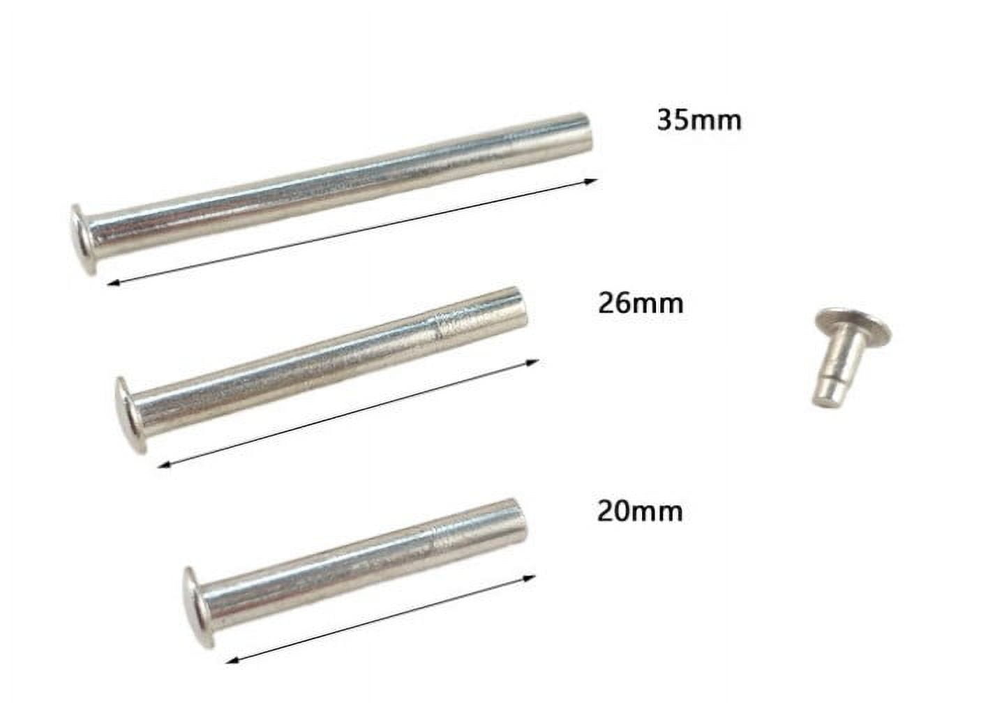WAXIAYU Folding Hand Fan Shaft Rivets Repair Kits, 20mm 10 Sets ...