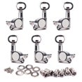 thumbnail image 1 of WAXIAYU Guitar Tuning Pegs Tuners Machine Piercing Heads for Electric Guitar 3L 3R Pack of 6, 1 of 5