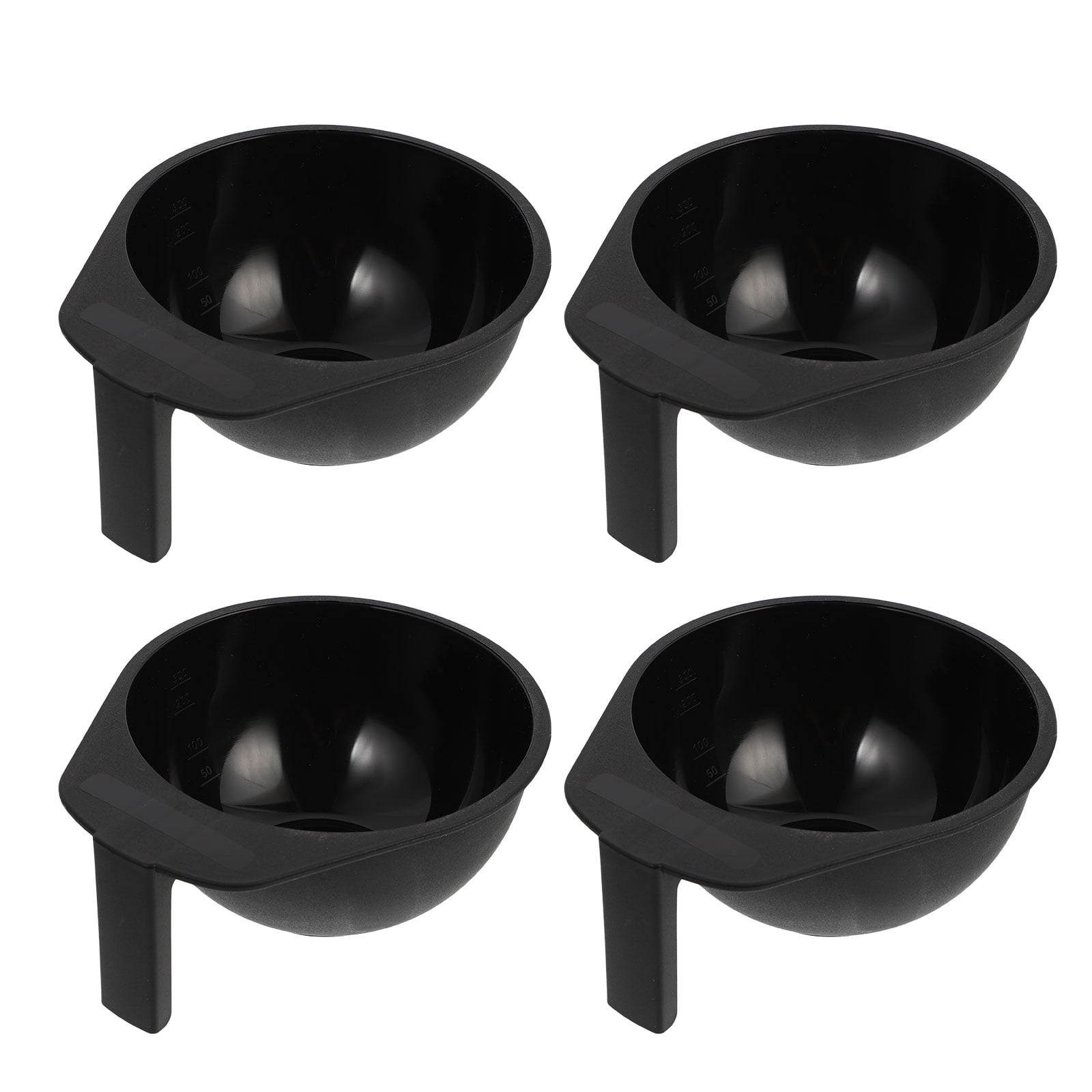 WAXIAYU Hair Color Mixing Bowl Set 4PCS Plastic Dye Tint for Salon