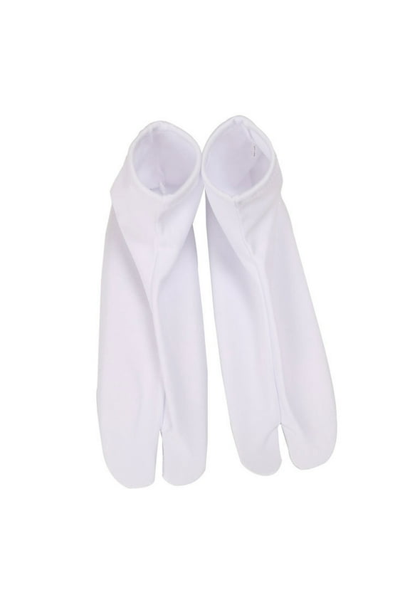 Japanese Split Toe Socks Breathable Stylish Tabi Stockings (White)