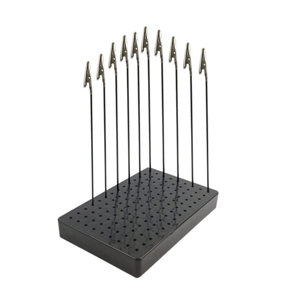 WAXIAYU Miniature Model Color Clip Base & Alligator Clip Set for