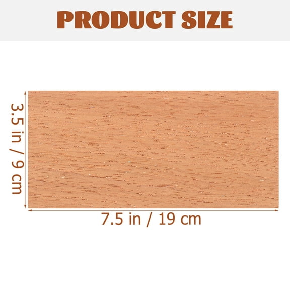 WAXIAYU Spanish Cedar Sheets For Humidor 2pcs Spanish Wood Veneer Lumber Strip Chip For Dividing Or Lighting Up Humidor Accessories For Tube Jar And Box