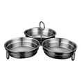 WAXIAYU Stainless Steel NonStick Egg Rings for Frying and Poaching