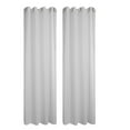 thumbnail image 1 of WAXIAYU Window Voile Sheer Curtain Panels for Balcony Bedroom Living Room (White), 1 of 8