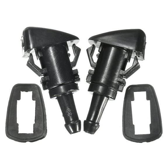 WAXIAYUZ 1 Pair Car Front Windshield Washer Nozzles Wiper Spray Kit with Gaskets