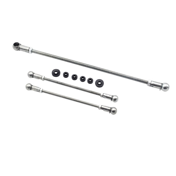 WAXIAYUZ 1 Set Professional Aluminum Alloy Gear Shifting Linkage Rods and Seal Ring Kit
