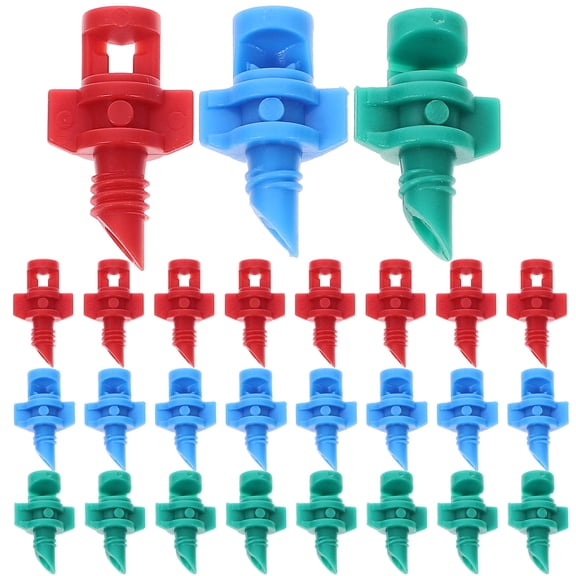 Mobutofu 150Pcs Assorted Color Micro Sprinkler Heads for Garden Drip Irrigation Watering System