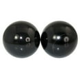 WAXIAYUZ 2" Hand Exercise Balls Chinese Health Massage Balls (Black