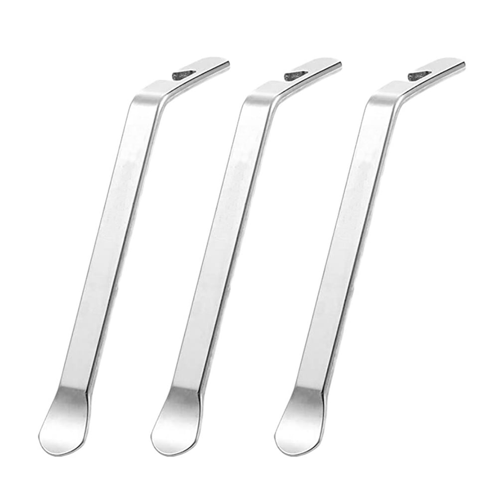 WAXIAYUZ 3Pcs Tire Lever Stainless Steel Tire Lever Tire Detach Tool