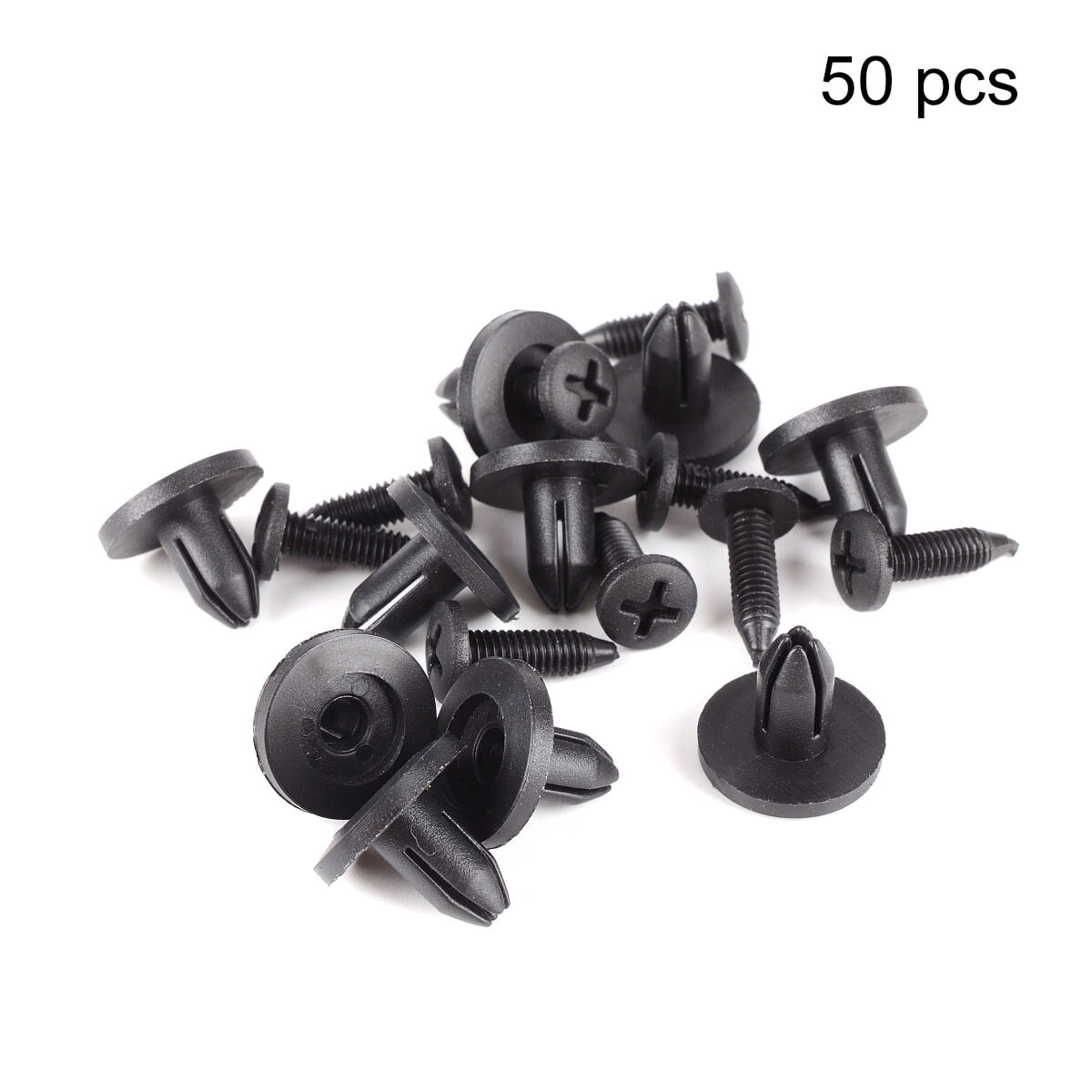 WAXIAYUZ 50pcs Car Bumper Guard Push Clips Universal Retainer Fastener ...