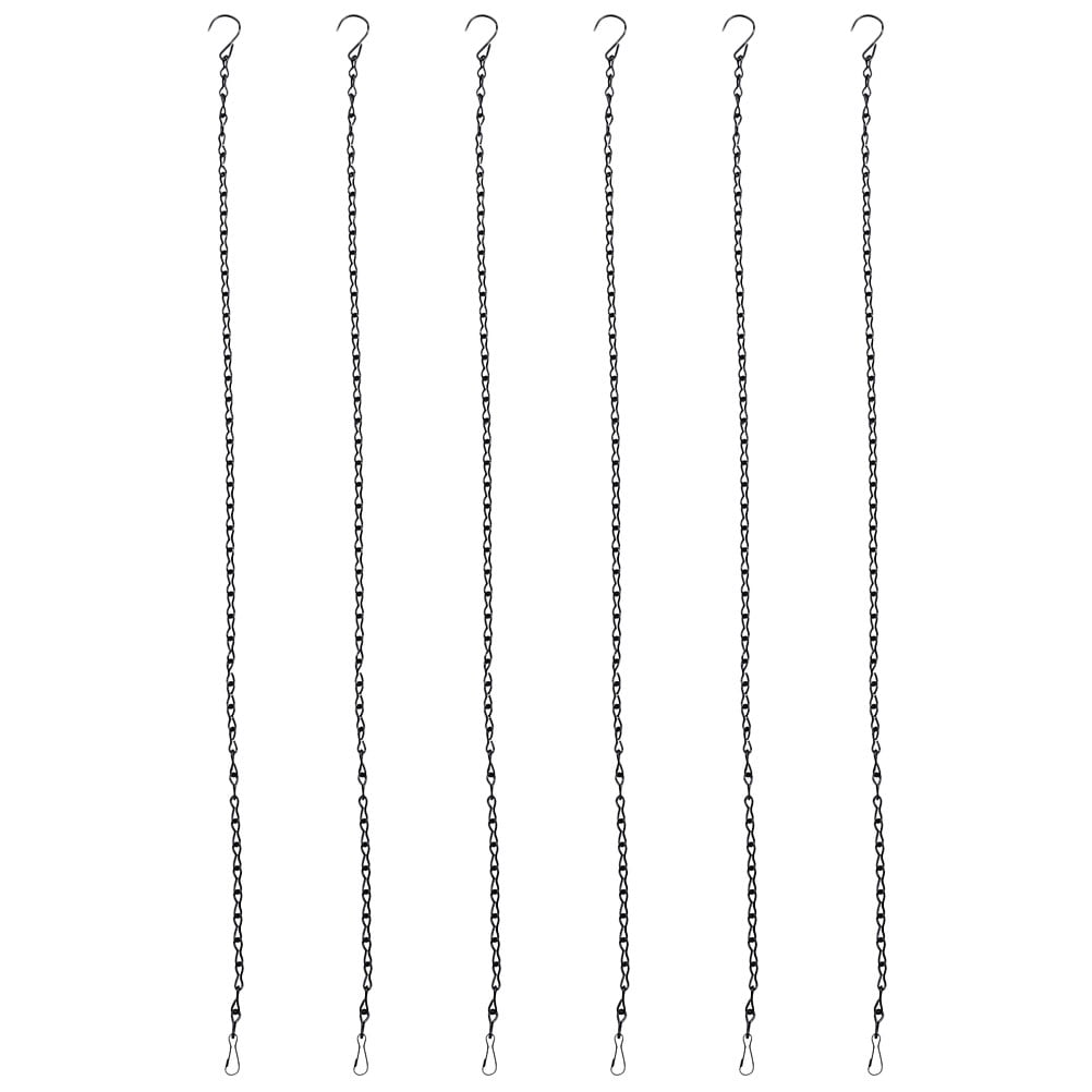 WAXIAYUZ 6pcs Hanging Baskets Chains Flower Pot Replacement Chain