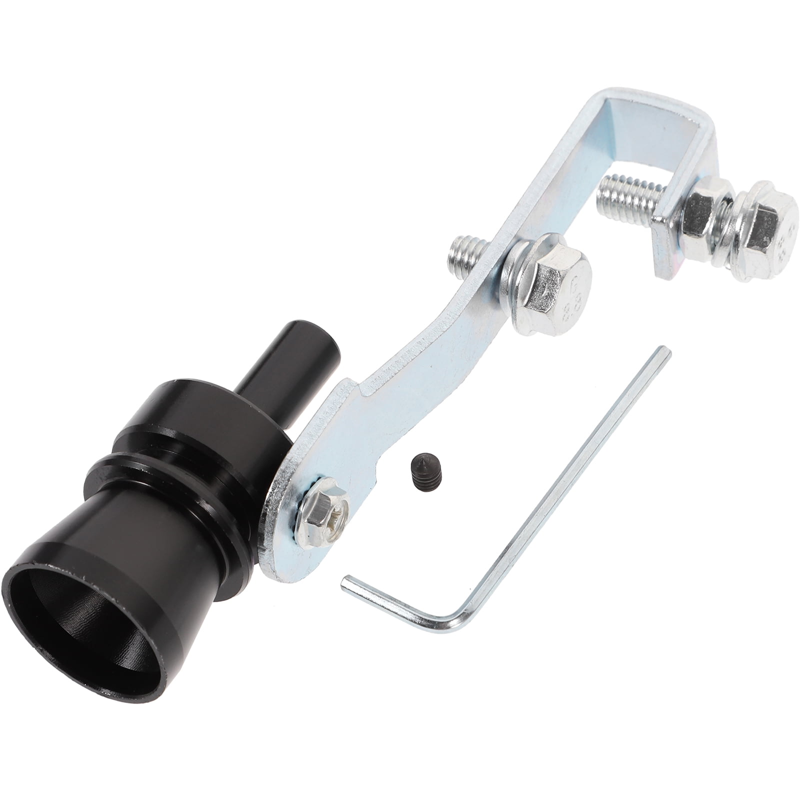 WAXIAYUZ Aluminum Exhaust Valve Whistle for Car/Motorcycle Pipes (Black