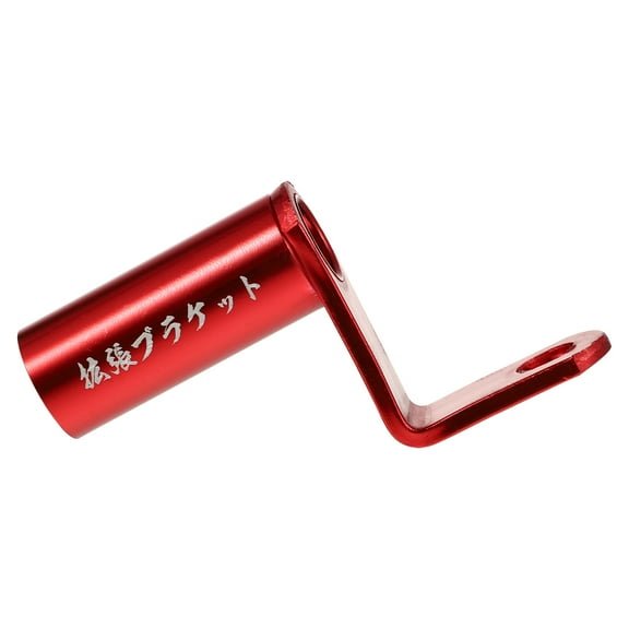 Red Motorcycle Extension Rod for Rearview Mirror Mount Bracket Hooks with Durable Aluminium Alloy