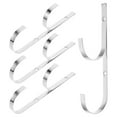 WAXIAYUZ Metal Pool Pole Hangers 4Pcs for Swimming Pool Supplies