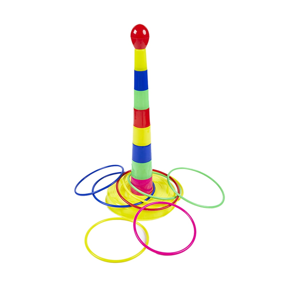 WAXIAYUZ Ring Toss Game Throwing Ring Toy Educational Tool Family Ring