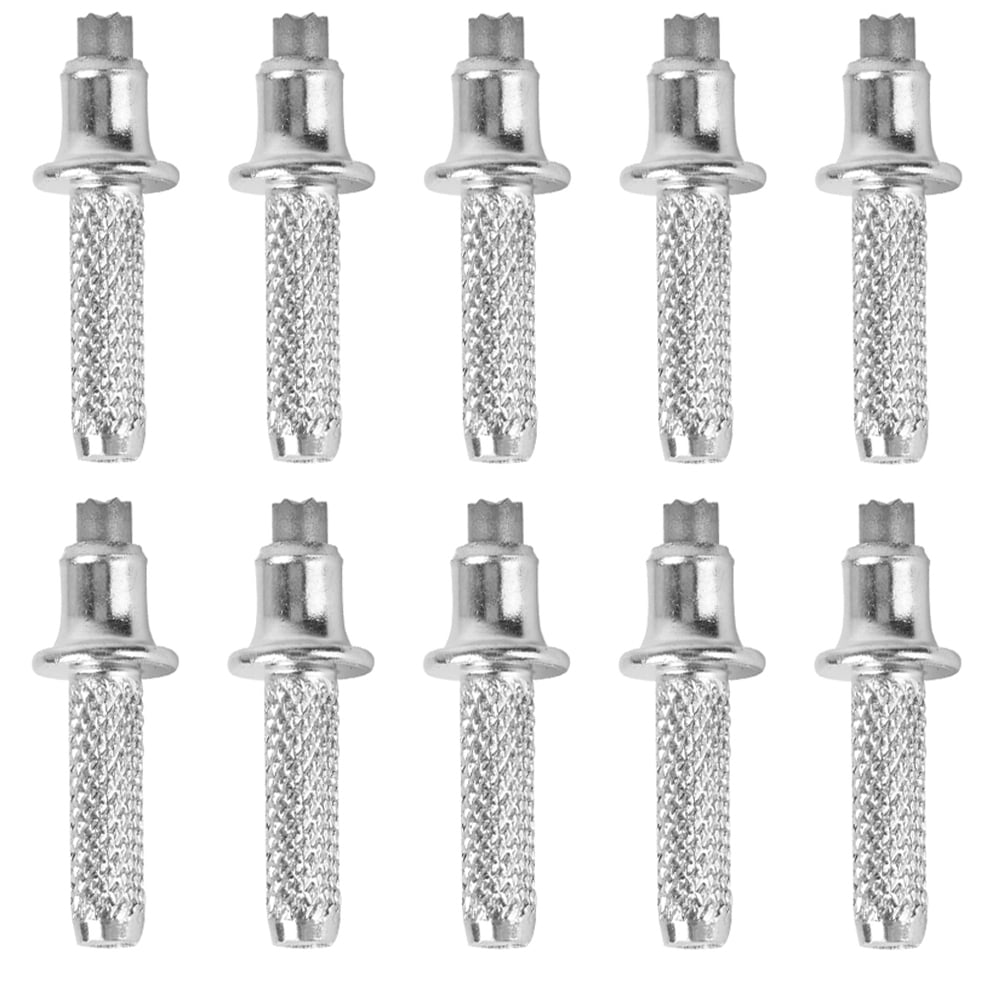 WAXIAYUZ Trekking Pole Tips Replacement 10pcs Tungsten Steel Hiking