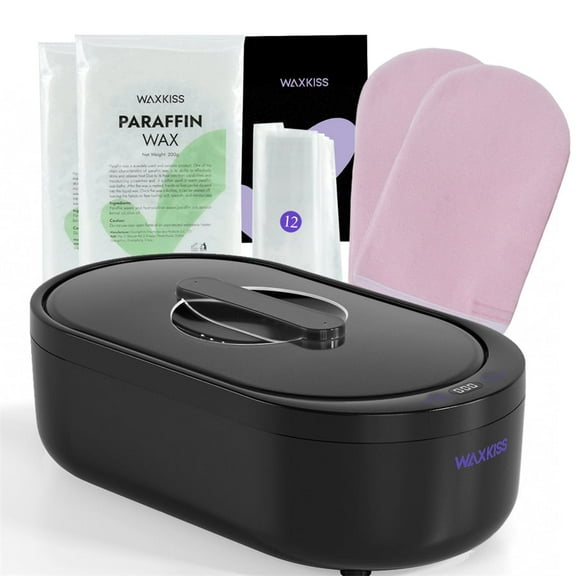 WAXKISS Paraffin Wax Machine for Hands and Feet, Touchscreen Wax Warmer with Moisturizing Paraffin Spa Kit for Smooth and Soft Skin at Home