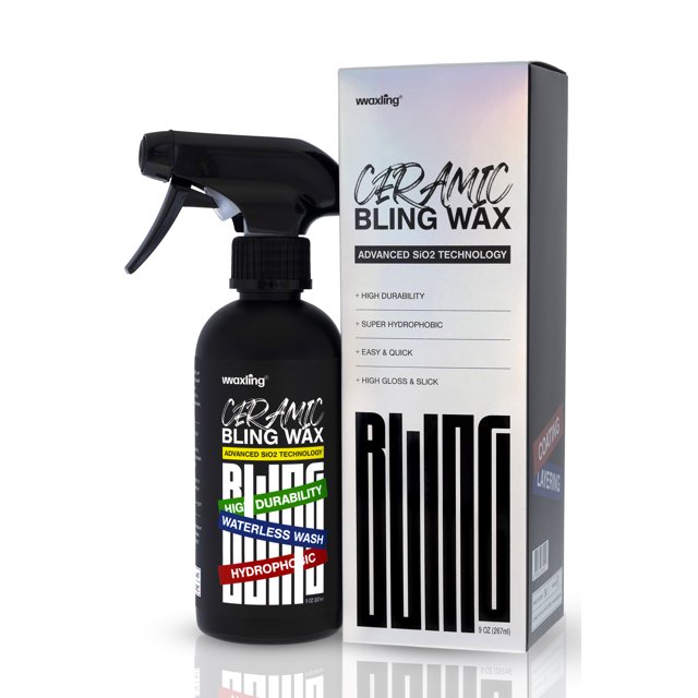WAXLING Ceramic Bling Wax Ceramic Coating Car Wax Waterless Car Wash & Car Wax Polish