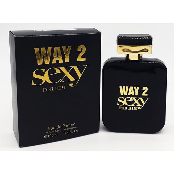 WAY 2 SEXY FOR HIM BY SCENTCREATIONS EAU DE PARFUM 3.4OZ SPRAY COLOGNE FOR MEN
