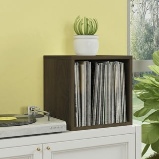 Record Shelves Set of 8 - Vinyl Shelf - Records Display - Record Frame Ledge - LP Albums Storage Wall Mount - Album Holder Organizer and Stand