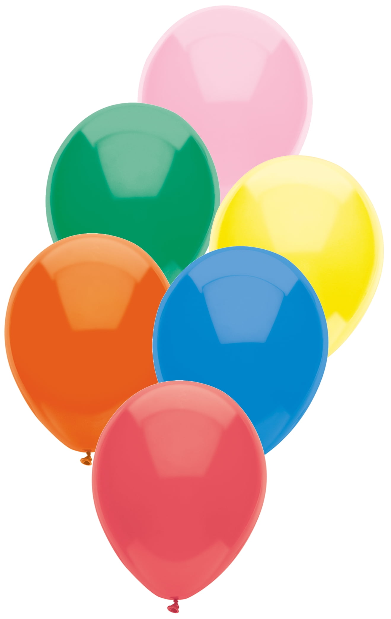 WAY TO CELEBRATE! 12" Assorted Colors Party Balloons, 12 Count