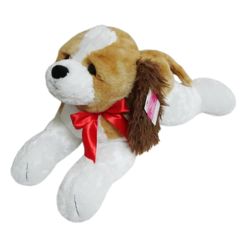 Plush Stuffing Lying Down Dog Customized Animals Children Toys