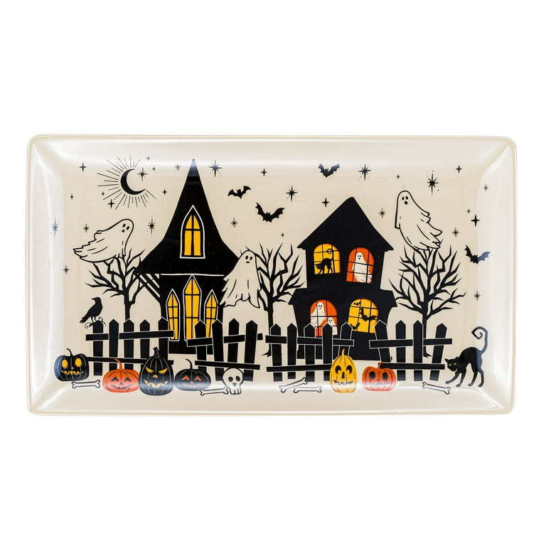 Halloween serving platters clearance