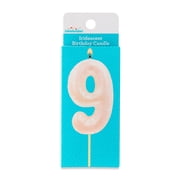 Iridescent Number 9 Birthday Candle, by Way To Celebrate
