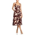 thumbnail image 1 of WAYF Womens Corset Seamed Floral Maxi Dress, 1 of 1
