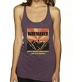 thumbnail image 1 of WAYMAKER Miracle Worker Promise Keeper Inspirational/Christian Tri-Blend Racerback Tank Top, Purple Vintage, Medium, 1 of 1