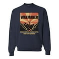 thumbnail image 1 of WAYMAKER Miracle Worker Promise Keeper Inspirational/Christian Unisex Crewneck Graphic Sweatshirt, Navy, Medium, 1 of 5