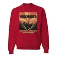 thumbnail image 1 of WAYMAKER Miracle Worker Promise Keeper Inspirational/Christian Unisex Crewneck Graphic Sweatshirt, Red, 5X-Large, 1 of 5