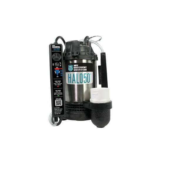 WAYNE Basement Sump Pump Guardian HALO50 - 0.5 HP, 5100 GPH - Digitally Connected Sump Pump