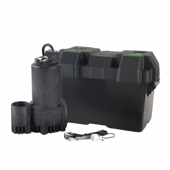 WAYNE ESP25N [,] 1/3 HP [,] 12 Amps [,] 12 Volts Steel Black Submersible Water Transfer Pump