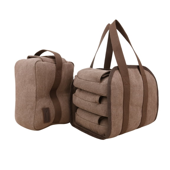WAYNE'S DOG Canvas Shooting Rest Bags Set , Rest Front & Rear Support Sandbag Stand Holders