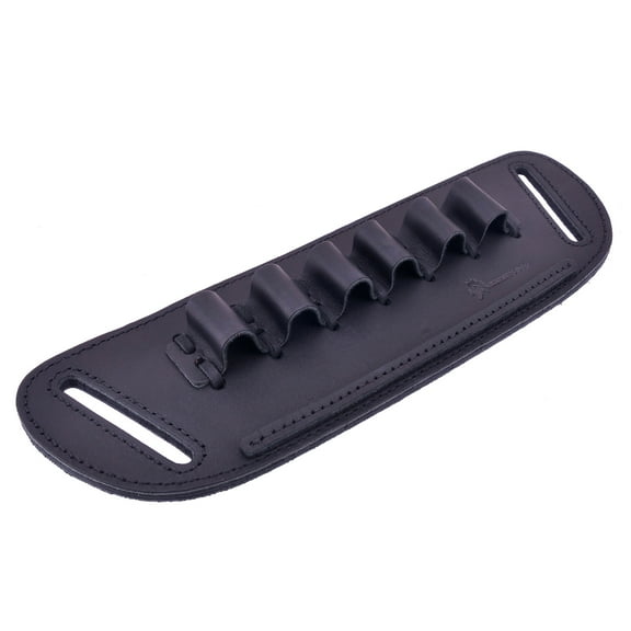 WAYNE'S DOG Cowhide Leather Shotgun Cartridge Belt Ammo Carrier Shell Holder for 20GA