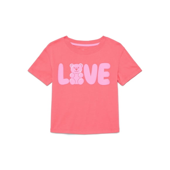 Valentine's Day Toddler Girls Graphic Tee from Way to Celebrate, Sizes 12M-5T