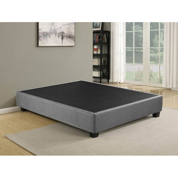WAYTON, Box sping/Foundation Platform Bed For King Size 80" x 78