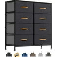 WAYTRIM 8 Drawer Storage Organizer, 8Drawer Dresser, Fabric Storage
